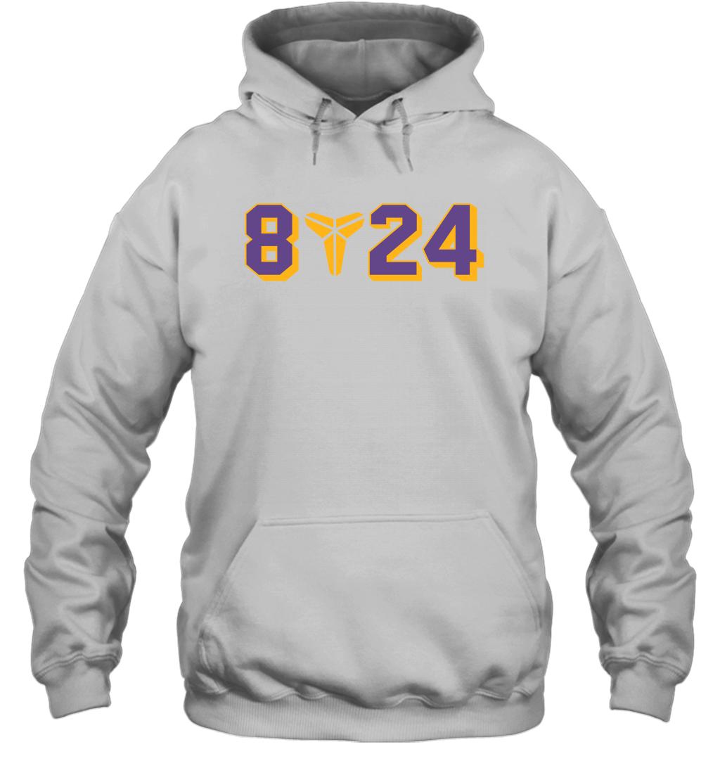 Kobe Bryant Black Mamba 8 24 Lakers Hoodie – ROMANER STORE