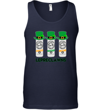 Load image into Gallery viewer, St Patrick's Irish Day Lepreclawns Lucky Shamrock Drinking Tank Top