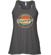 Load image into Gallery viewer, Family Shirt First Time New Grandpa Est 2020 Vintage Racerback Tank