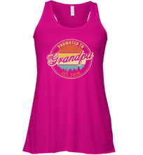 Load image into Gallery viewer, Family Shirt First Time New Grandpa Est 2020 Vintage Racerback Tank