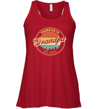 Load image into Gallery viewer, Family Shirt First Time New Grandpa Est 2020 Vintage Racerback Tank