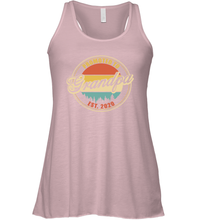 Load image into Gallery viewer, Family Shirt First Time New Grandpa Est 2020 Vintage Racerback Tank
