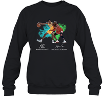 Load image into Gallery viewer, Kobe Bryant And Michael Jordan Signatures Graphic Sweatshirt