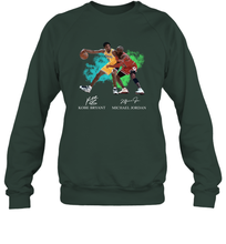 Load image into Gallery viewer, Kobe Bryant And Michael Jordan Signatures Graphic Sweatshirt