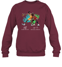 Load image into Gallery viewer, Kobe Bryant And Michael Jordan Signatures Graphic Sweatshirt