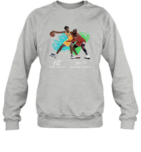 Load image into Gallery viewer, Kobe Bryant And Michael Jordan Signatures Graphic Sweatshirt