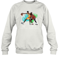 Load image into Gallery viewer, Kobe Bryant And Michael Jordan Signatures Graphic Sweatshirt