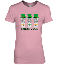 Load image into Gallery viewer, St Patrick's Irish Day Lepreclawns Lucky Shamrock Drinking Premium Women's T-Shirt