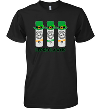 Load image into Gallery viewer, St Patrick's Irish Day Lepreclawns Lucky Shamrock Drinking Premium Men's T-Shirt