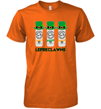 Load image into Gallery viewer, St Patrick's Irish Day Lepreclawns Lucky Shamrock Drinking Premium Men's T-Shirt