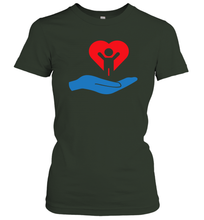 Load image into Gallery viewer, Family Shirt My Hand Heart Autism Awareness Women's T-Shirt