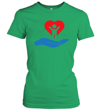 Load image into Gallery viewer, Family Shirt My Hand Heart Autism Awareness Women's T-Shirt