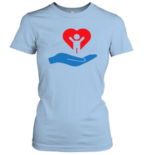 Load image into Gallery viewer, Family Shirt My Hand Heart Autism Awareness Women's T-Shirt