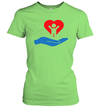 Load image into Gallery viewer, Family Shirt My Hand Heart Autism Awareness Women's T-Shirt