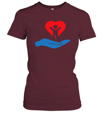 Load image into Gallery viewer, Family Shirt My Hand Heart Autism Awareness Women's T-Shirt