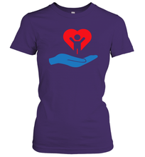 Load image into Gallery viewer, Family Shirt My Hand Heart Autism Awareness Women's T-Shirt