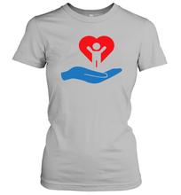 Load image into Gallery viewer, Family Shirt My Hand Heart Autism Awareness Women's T-Shirt