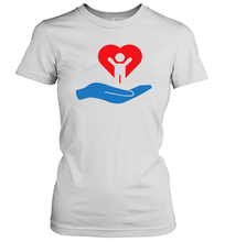 Load image into Gallery viewer, Family Shirt My Hand Heart Autism Awareness Women's T-Shirt