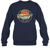 Load image into Gallery viewer, Family Shirt First Time New Grandpa Est 2020 Vintage Sweatshirt