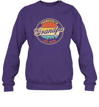 Load image into Gallery viewer, Family Shirt First Time New Grandpa Est 2020 Vintage Sweatshirt