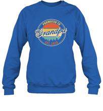 Load image into Gallery viewer, Family Shirt First Time New Grandpa Est 2020 Vintage Sweatshirt