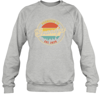 Load image into Gallery viewer, Family Shirt First Time New Grandpa Est 2020 Vintage Sweatshirt