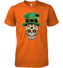 Load image into Gallery viewer, Sugar Skull Of Dead Shirt St. Patrick's Day Premium Men's T-Shirt