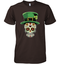 Load image into Gallery viewer, Sugar Skull Of Dead Shirt St. Patrick's Day Premium Men's T-Shirt