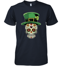 Load image into Gallery viewer, Sugar Skull Of Dead Shirt St. Patrick's Day Premium Men's T-Shirt