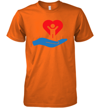 Load image into Gallery viewer, Family Shirt My Hand Heart Autism Awareness Premium Men's T-Shirt