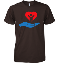 Load image into Gallery viewer, Family Shirt My Hand Heart Autism Awareness Premium Men's T-Shirt