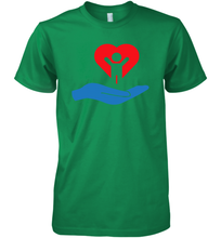 Load image into Gallery viewer, Family Shirt My Hand Heart Autism Awareness Premium Men's T-Shirt