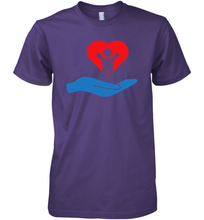 Load image into Gallery viewer, Family Shirt My Hand Heart Autism Awareness Premium Men's T-Shirt