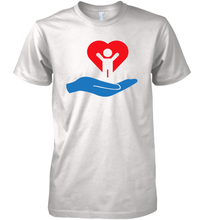 Load image into Gallery viewer, Family Shirt My Hand Heart Autism Awareness Premium Men's T-Shirt