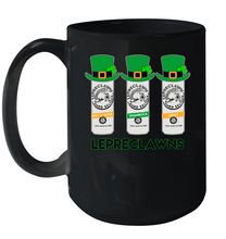 Load image into Gallery viewer, St Patrick's Irish Day Lepreclawns Lucky Shamrock Drinking Ceramic Mug 15oz