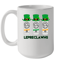 Load image into Gallery viewer, St Patrick's Irish Day Lepreclawns Lucky Shamrock Drinking Ceramic Mug 15oz