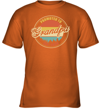 Load image into Gallery viewer, Family Shirt First Time New Grandpa Est 2020 Vintage Youth T-Shirt