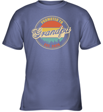 Load image into Gallery viewer, Family Shirt First Time New Grandpa Est 2020 Vintage Youth T-Shirt