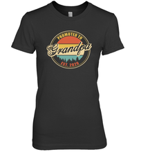 Load image into Gallery viewer, Family Shirt First Time New Grandpa Est 2020 Vintage Premium Women's T-Shirt