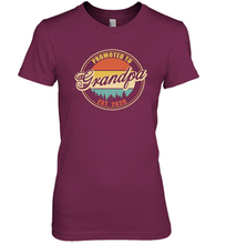 Load image into Gallery viewer, Family Shirt First Time New Grandpa Est 2020 Vintage Premium Women's T-Shirt