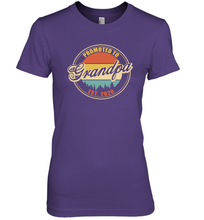 Load image into Gallery viewer, Family Shirt First Time New Grandpa Est 2020 Vintage Premium Women's T-Shirt