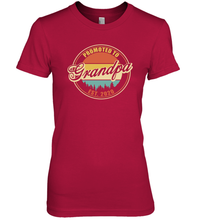 Load image into Gallery viewer, Family Shirt First Time New Grandpa Est 2020 Vintage Premium Women's T-Shirt