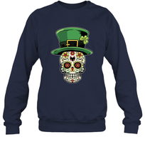 Load image into Gallery viewer, Sugar Skull Of Dead Shirt St. Patrick's Day Sweatshirt