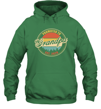 Load image into Gallery viewer, Family Shirt First Time New Grandpa Est 2020 Vintage Hoodie