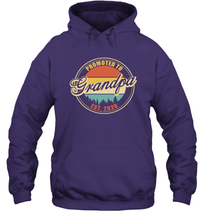 Load image into Gallery viewer, Family Shirt First Time New Grandpa Est 2020 Vintage Hoodie