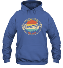 Load image into Gallery viewer, Family Shirt First Time New Grandpa Est 2020 Vintage Hoodie