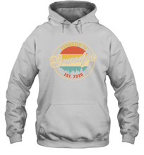 Load image into Gallery viewer, Family Shirt First Time New Grandpa Est 2020 Vintage Hoodie