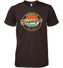 Load image into Gallery viewer, Family Shirt First Time New Grandpa Est 2020 Vintage Premium Men's T-Shirt