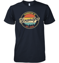 Load image into Gallery viewer, Family Shirt First Time New Grandpa Est 2020 Vintage Premium Men's T-Shirt