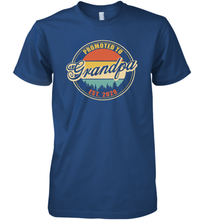 Load image into Gallery viewer, Family Shirt First Time New Grandpa Est 2020 Vintage Premium Men's T-Shirt